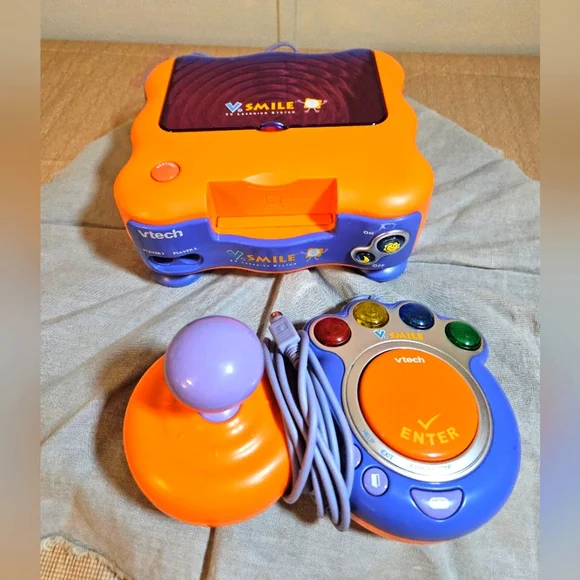 Vtech vsmile tv learning system game console with controller